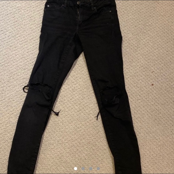 Garage ripped jeans ( black ) - Picture 2 of 5